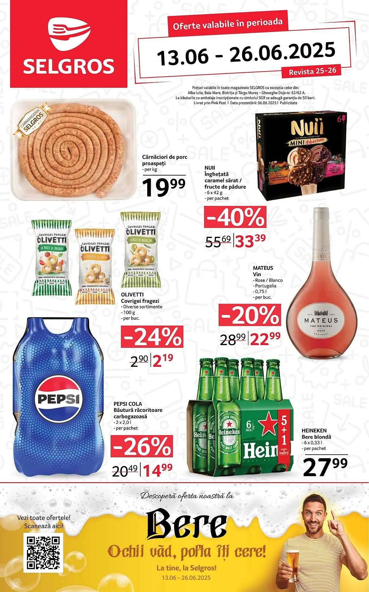 Catalog Catalog Selgros de la 13 iunie până la 26 iunie 2025 - Revista Pagina 1