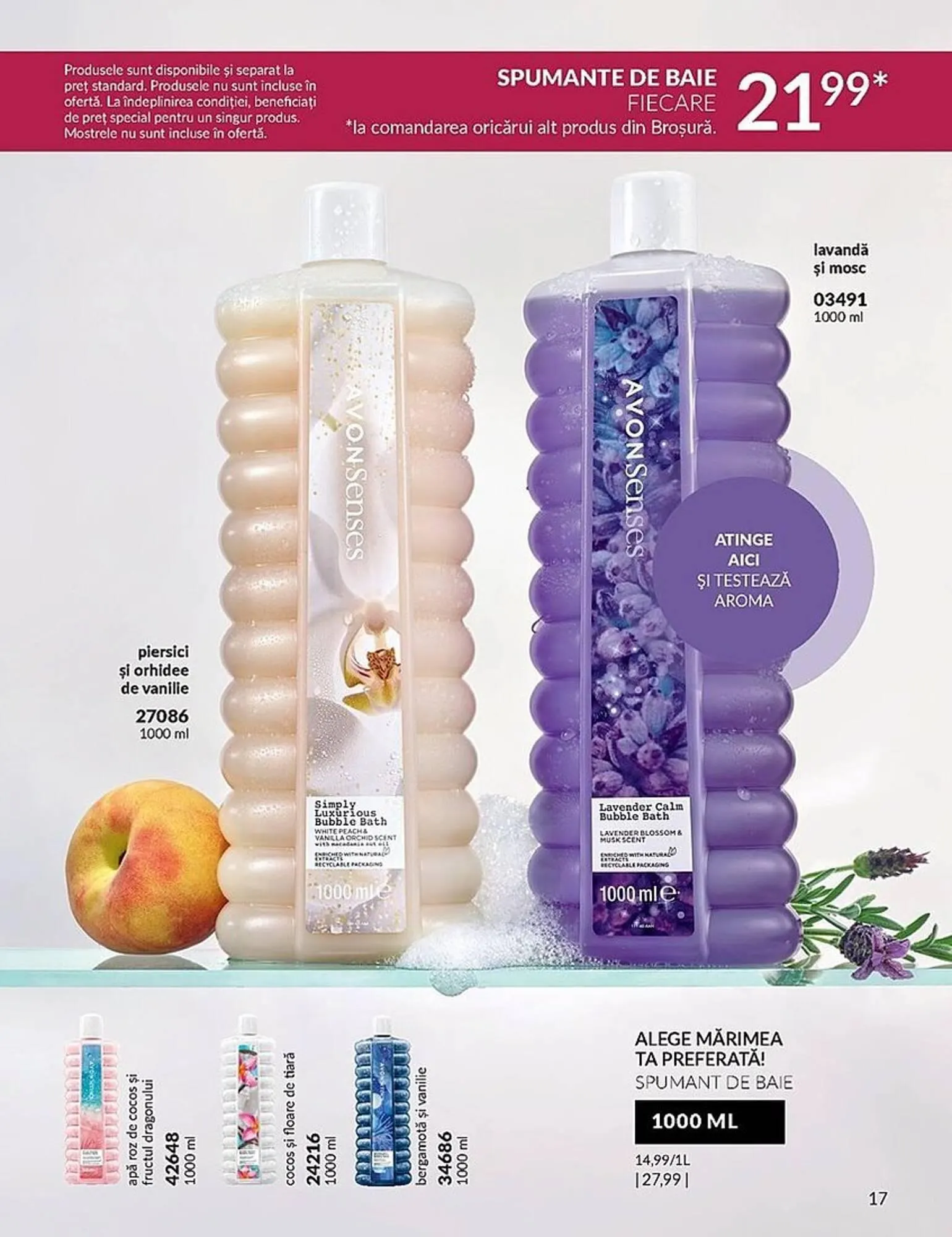 Catalog Avon catalog de la 1 octombrie până la 31 octombrie 2023 - Revista Pagina 17