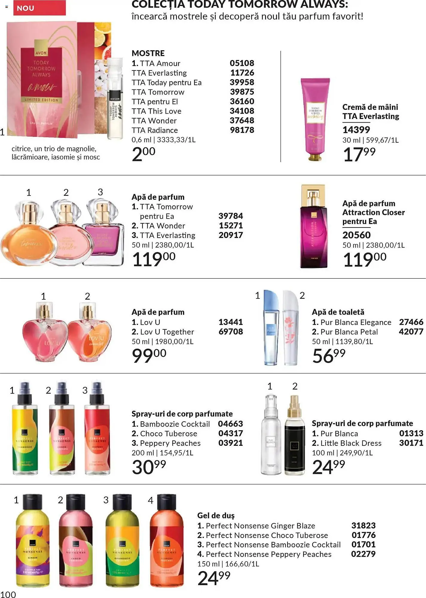 Catalog Catalog Avon de la 28 februarie până la 31 martie 2026 - Revista Pagina 102