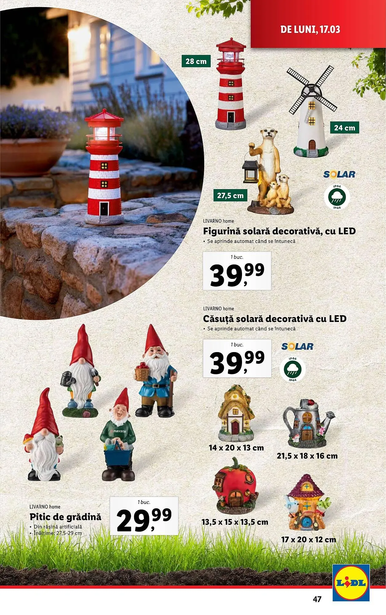 Catalog Catalog Lidl de la 17 martie până la 23 martie 2025 - Revista Pagina 47