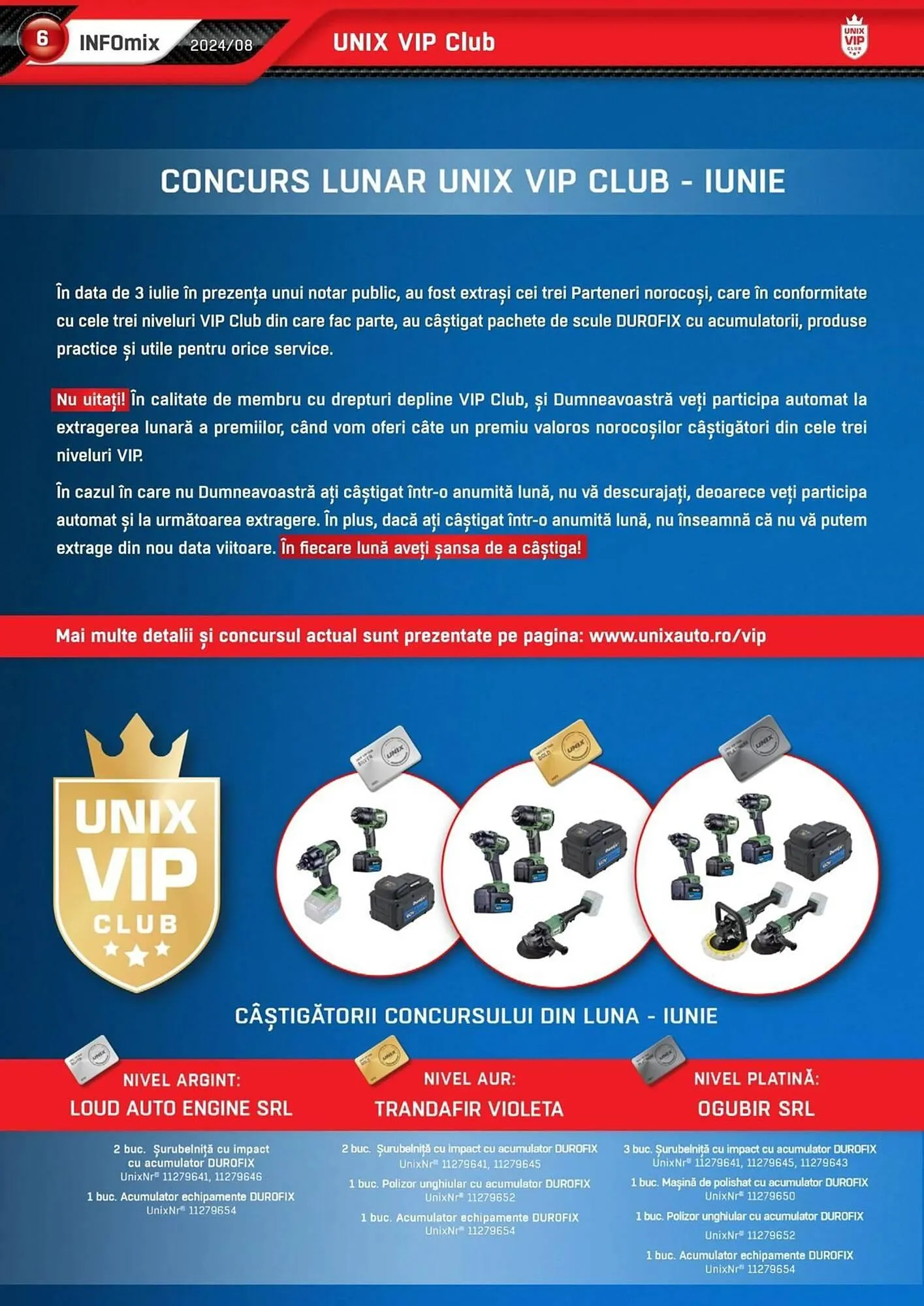 Catalog Catalog UNIX Auto de la 12 august până la 31 august 2024 - Revista Pagina 6
