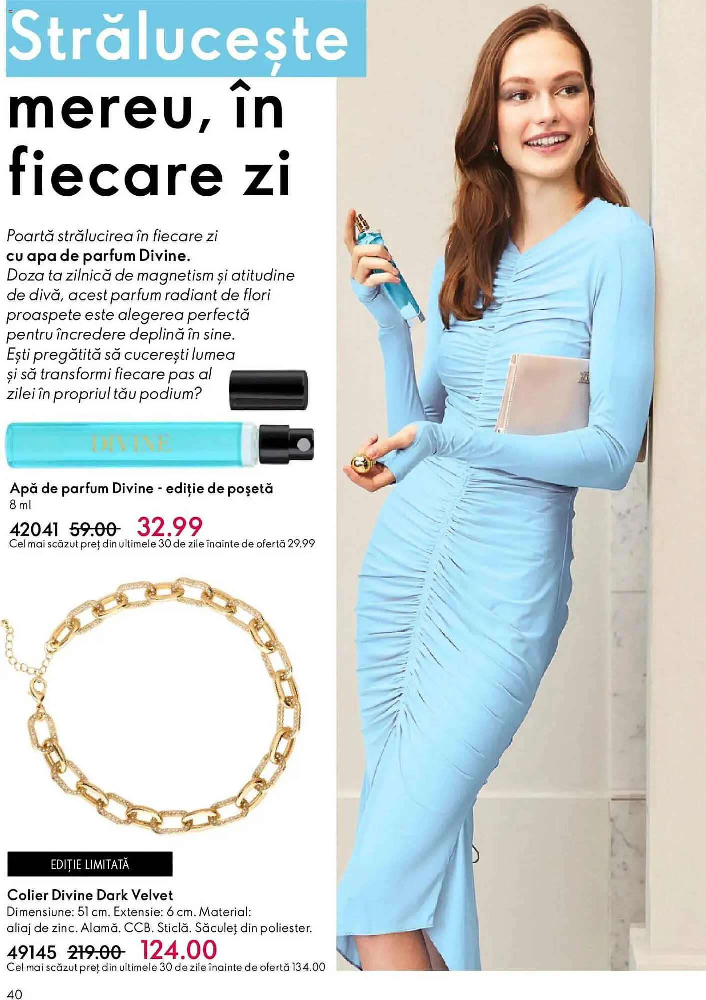 Catalog Catalog Oriflame de la 3 martie până la 24 martie 2026 - Revista Pagina 40