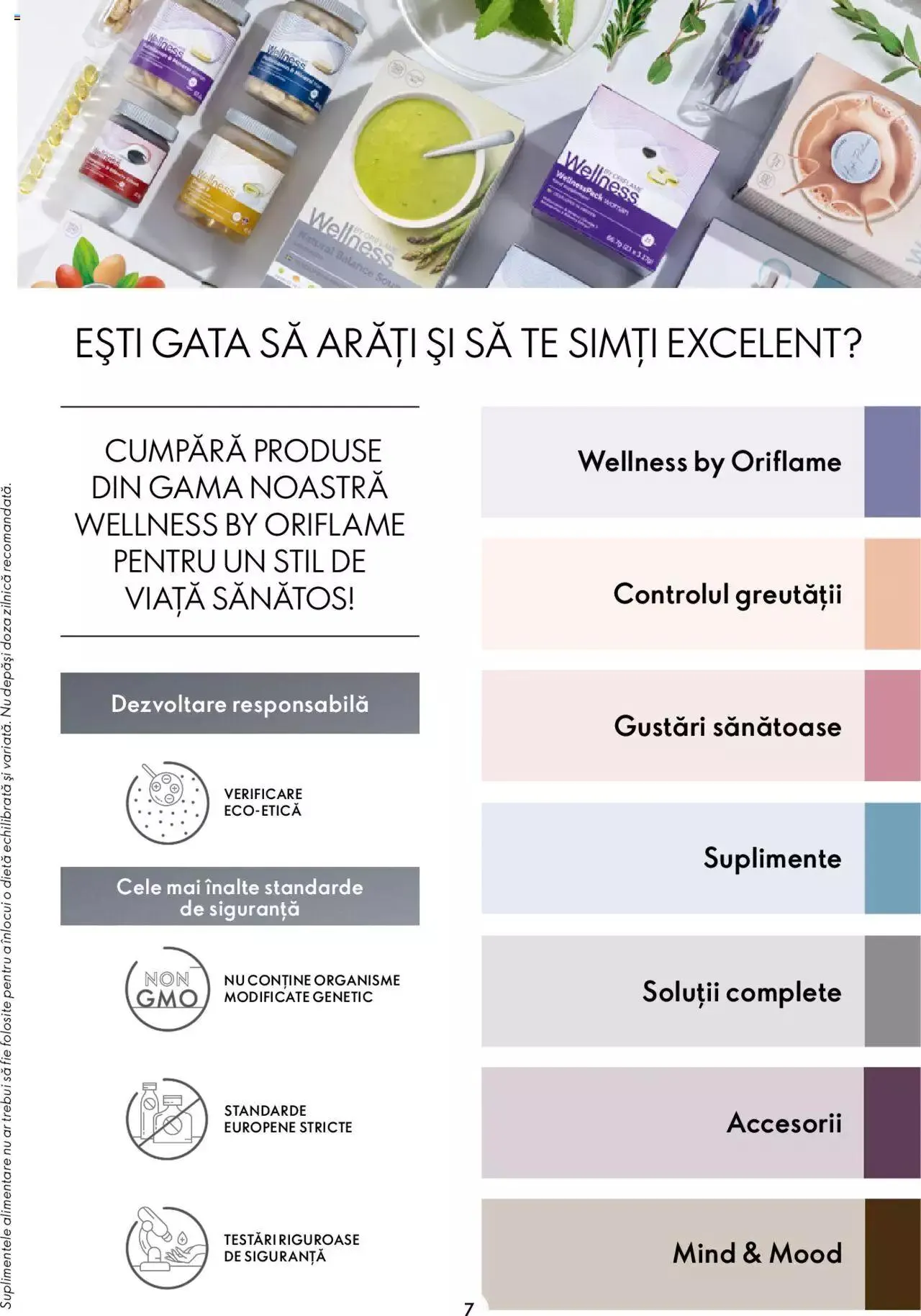 Catalog Oriflame catalog - Wellness de la 3 mai până la 31 decembrie 2023 - Revista Pagina 7
