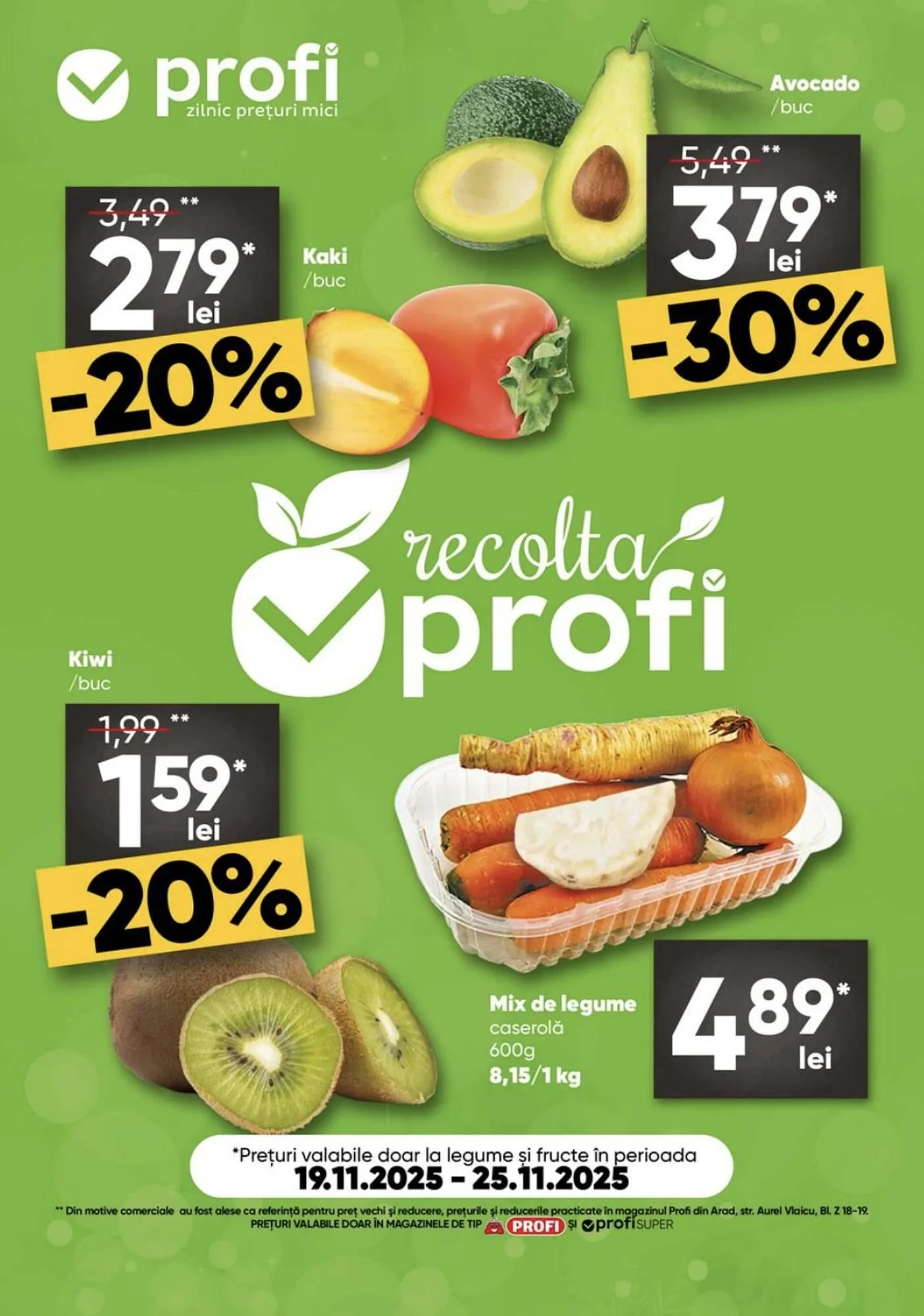 Catalog Catalog PROFI de la 19 noiembrie până la 25 noiembrie 2025 - Revista Pagina 1