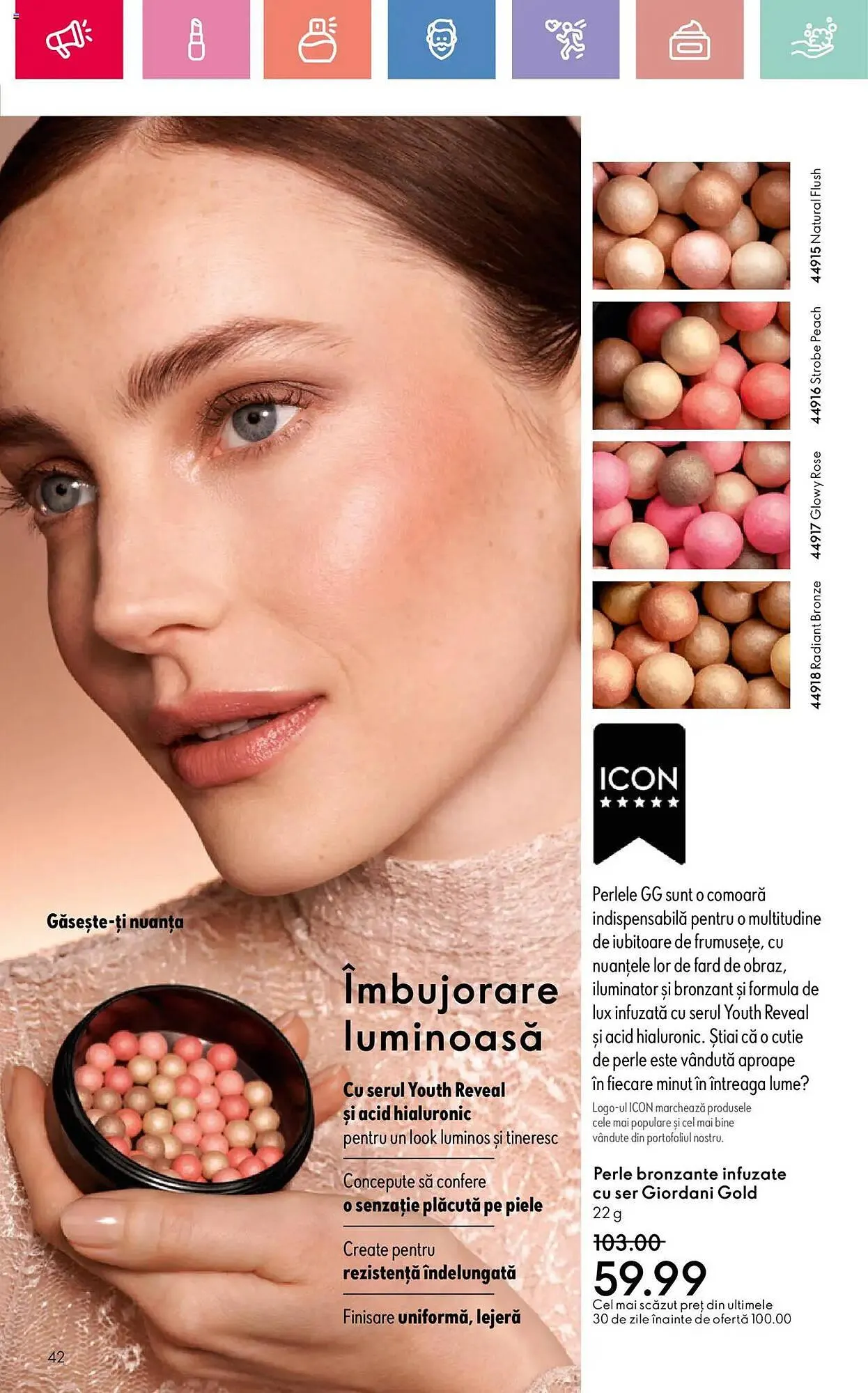 Catalog Catalog Oriflame de la 25 mai până la 14 iunie 2025 - Revista Pagina 42