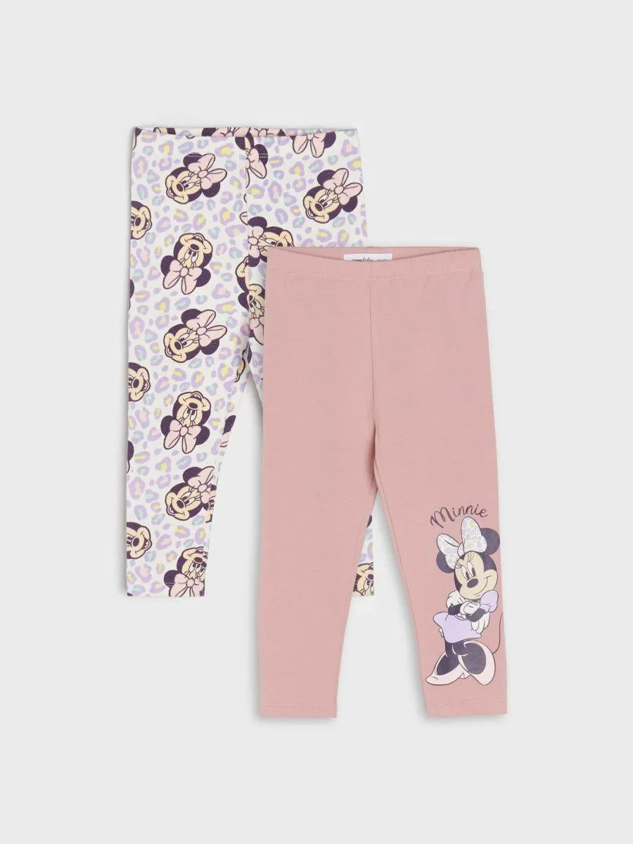 Set de 2 perechi de colanți Minnie Mouse