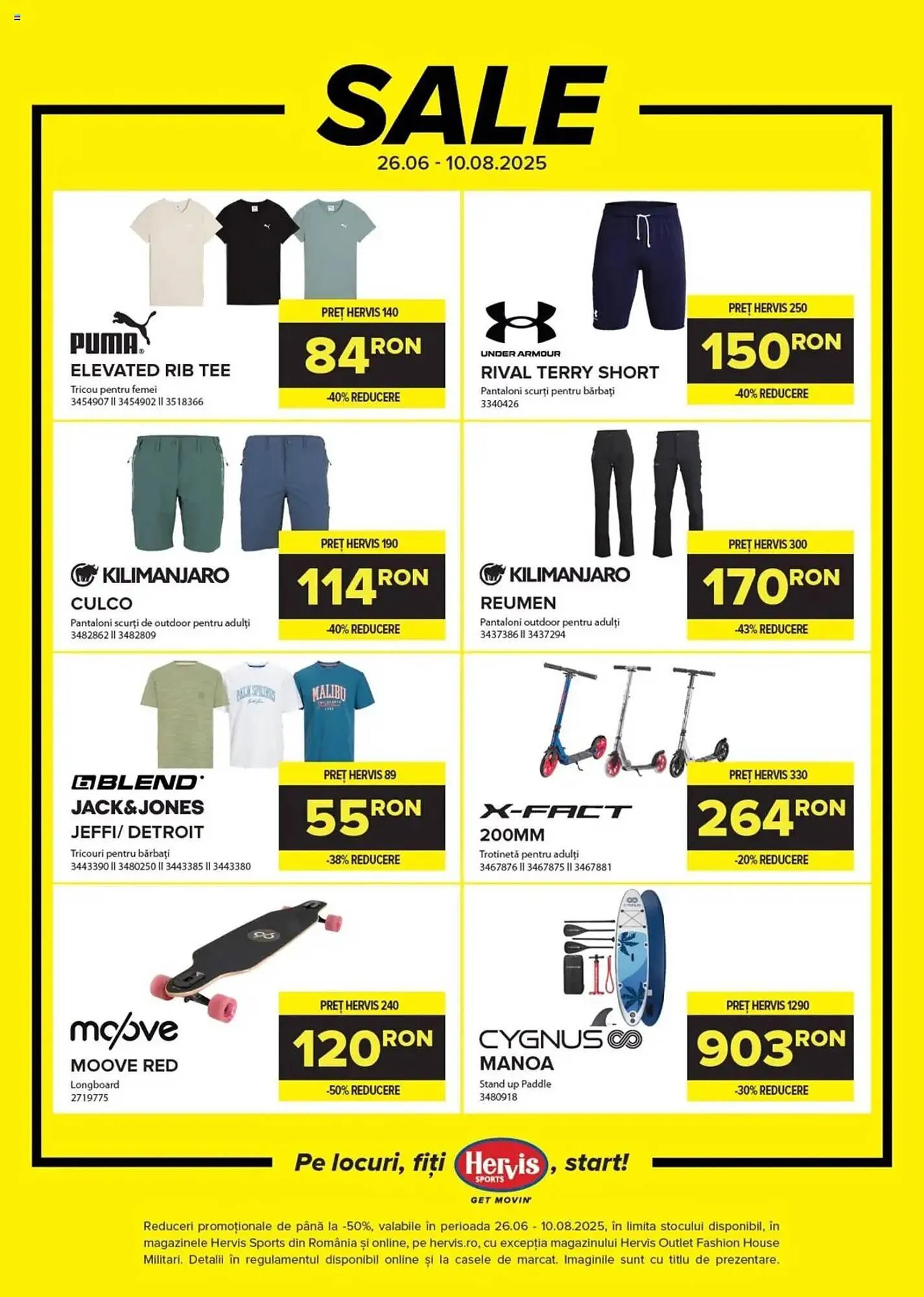 Catalog Catalog Hervis de la 25 iunie până la 10 august 2025 - Revista Pagina 3