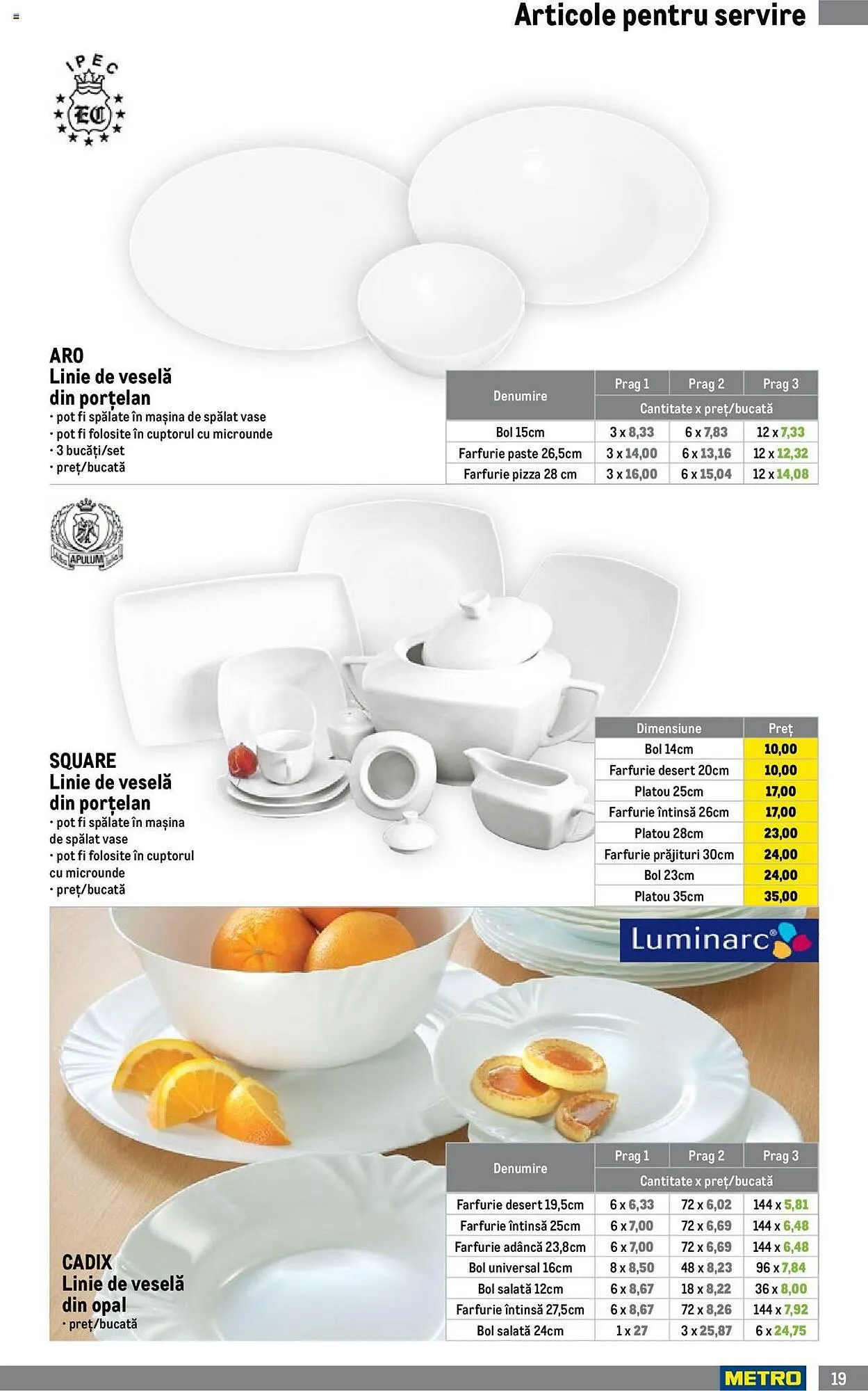 Catalog Metro catalog de la 3 iulie până la 2 octombrie 2023 - Revista Pagina 19