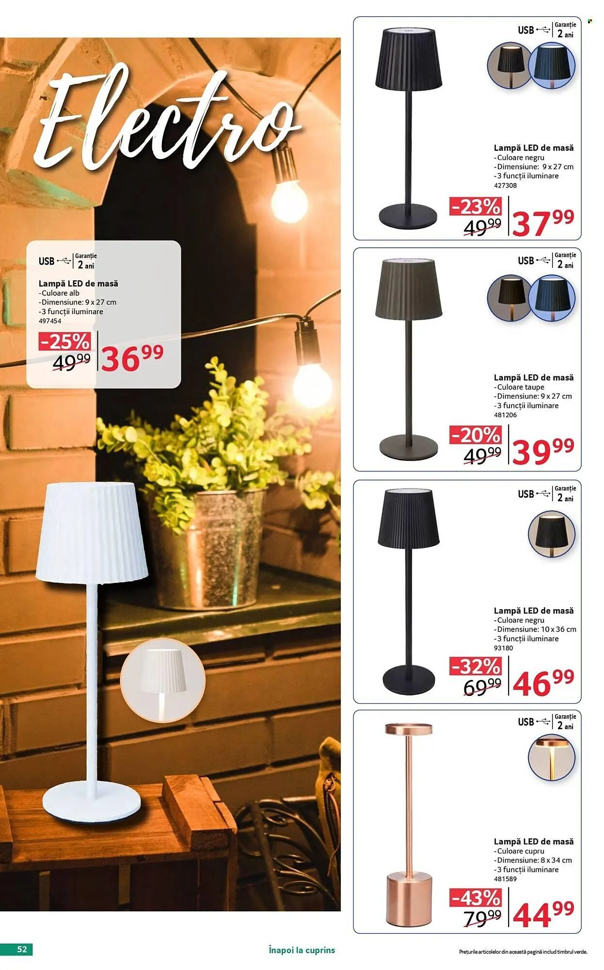 Catalog Catalog Selgros de la 17 aprilie până la 14 mai 2026 - Revista Pagina 52