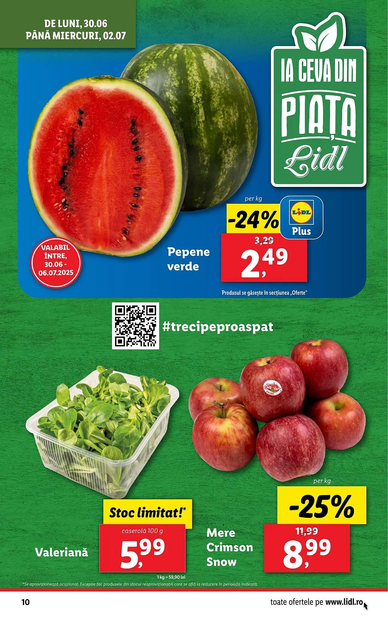 Catalog Catalog Lidl de la 30 iunie până la 6 iulie 2025 - Revista Pagina 10