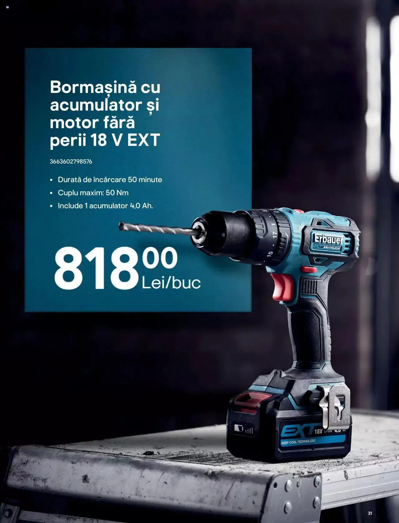 Catalog Brico Depot catalog - Inspirație Vară 2023 de la 7 aprilie până la 30 septembrie 2023 - Revista Pagina 31