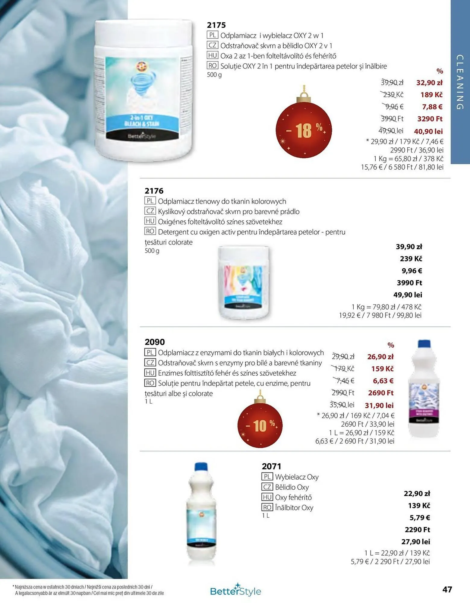 Catalog Catalog BetterStyle de la 3 decembrie până la 31 decembrie 2025 - Revista Pagina 47