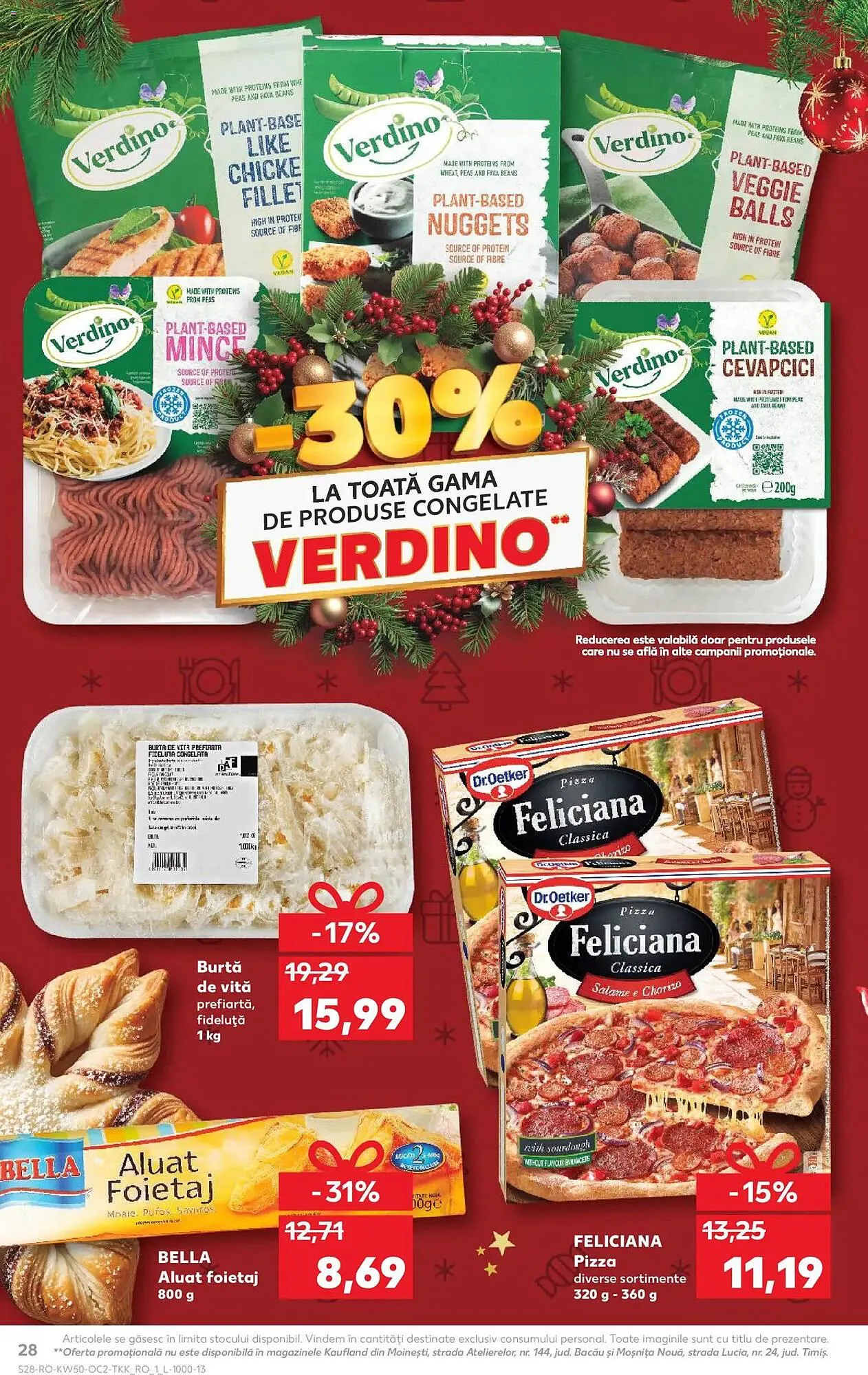 Catalog Catalog Kaufland de la 10 decembrie până la 16 decembrie 2025 - Revista Pagina 28