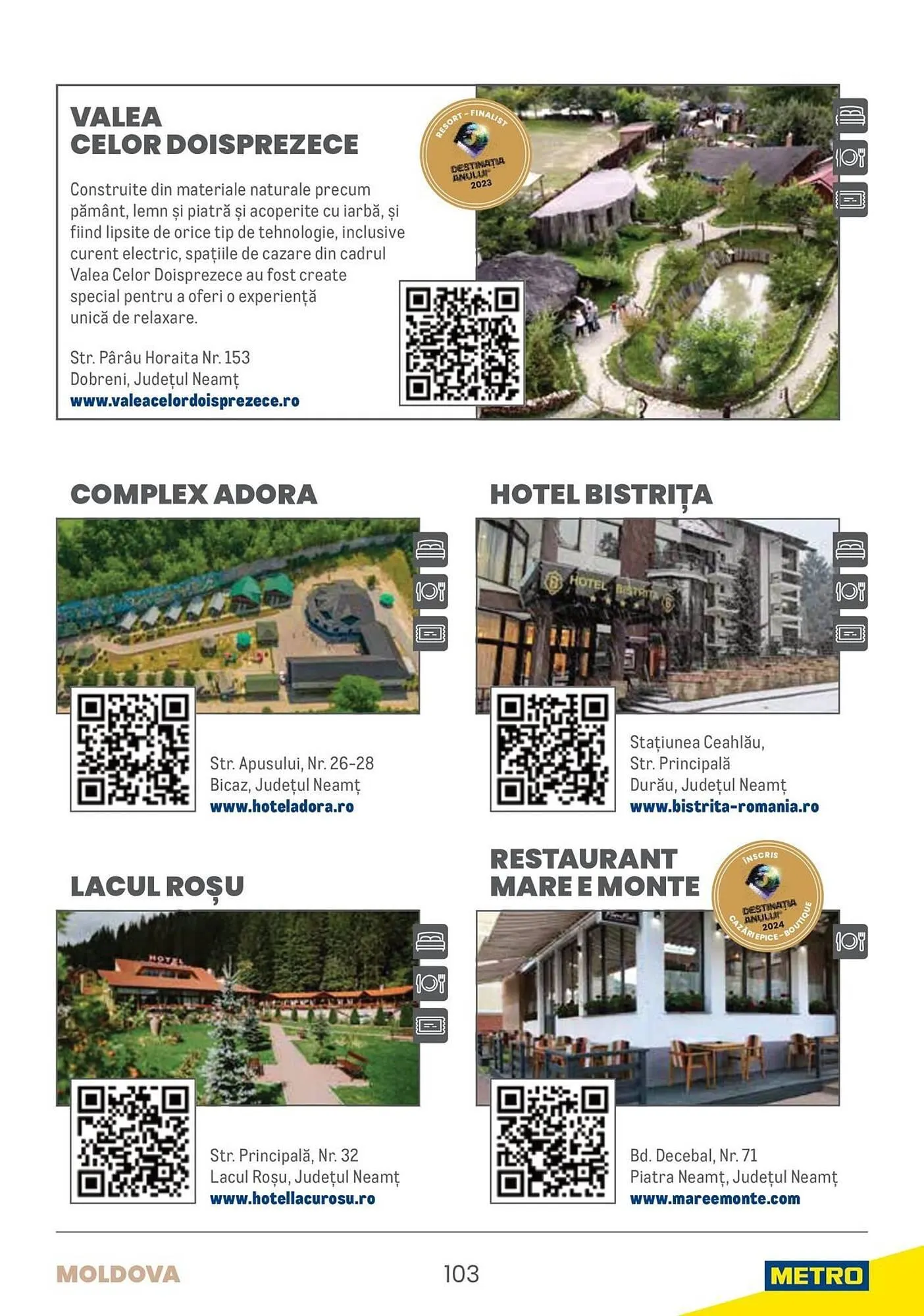 Catalog Catalog Metro de la 9 aprilie până la 31 decembrie 2025 - Revista Pagina 103