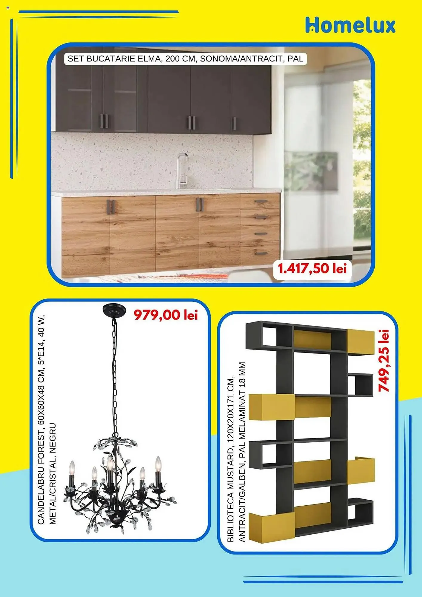 Catalog Catalog Homelux de la 15 ianuarie până la 13 februarie 2025 - Revista Pagina 6