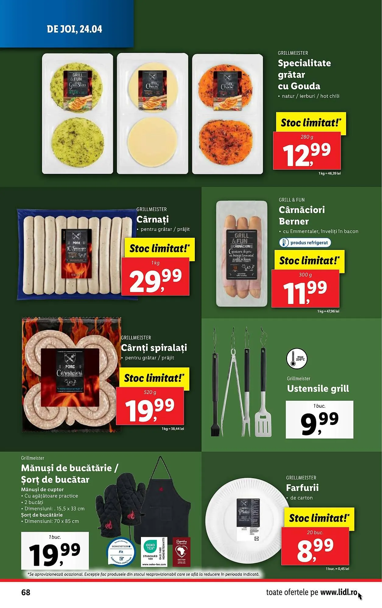 Catalog Catalog Lidl de la 22 aprilie până la 27 aprilie 2025 - Revista Pagina 68