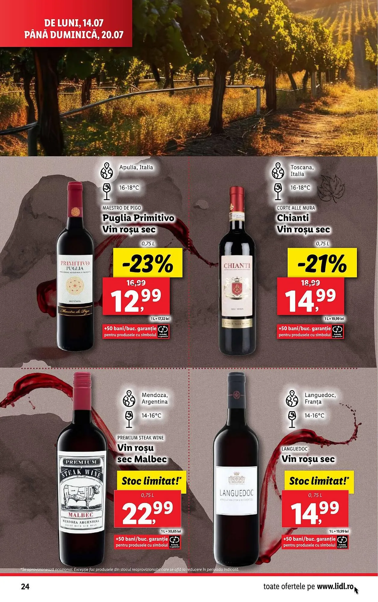 Catalog Catalog Lidl de la 14 iulie până la 20 iulie 2025 - Revista Pagina 24