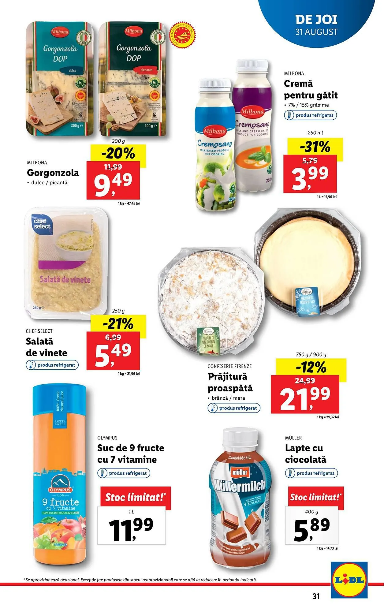 Catalog Lidl catalog de la 28 august până la 3 septembrie 2023 - Revista Pagina 31