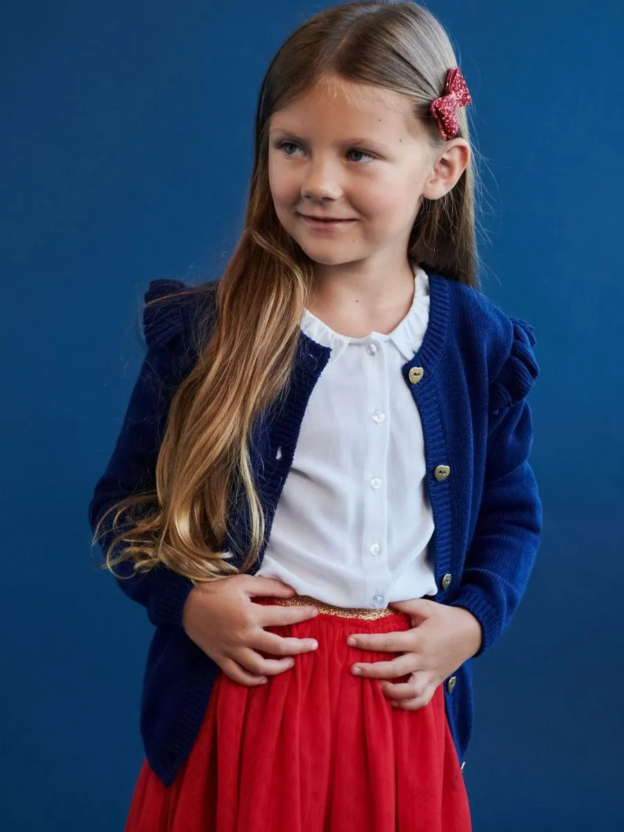 Cardigan cu nasturi în față