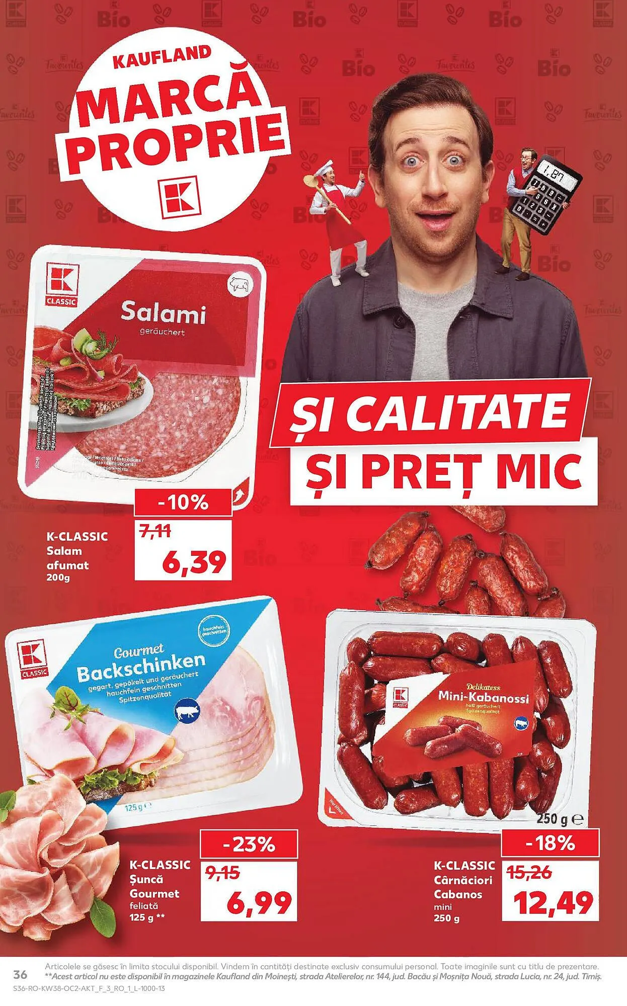 Catalog Catalog Kaufland de la 17 septembrie până la 23 septembrie 2025 - Revista Pagina 36
