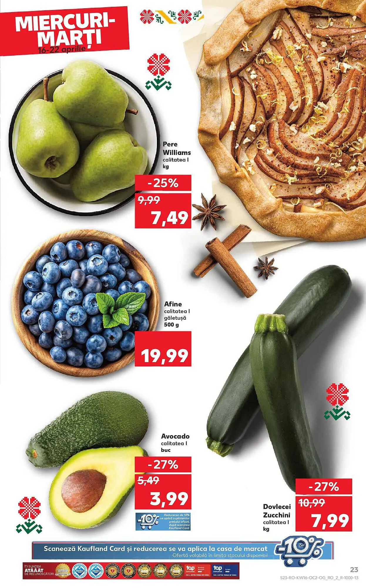 Catalog Catalog Kaufland de la 16 aprilie până la 22 aprilie 2025 - Revista Pagina 23