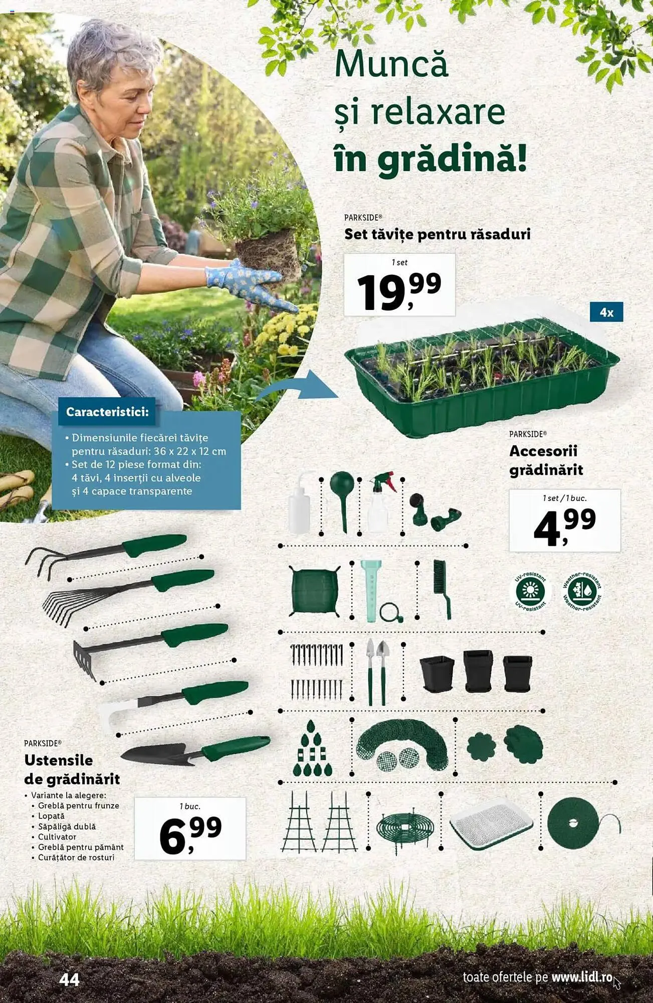 Catalog Catalog Lidl de la 24 februarie până la 13 aprilie 2025 - Revista Pagina 44