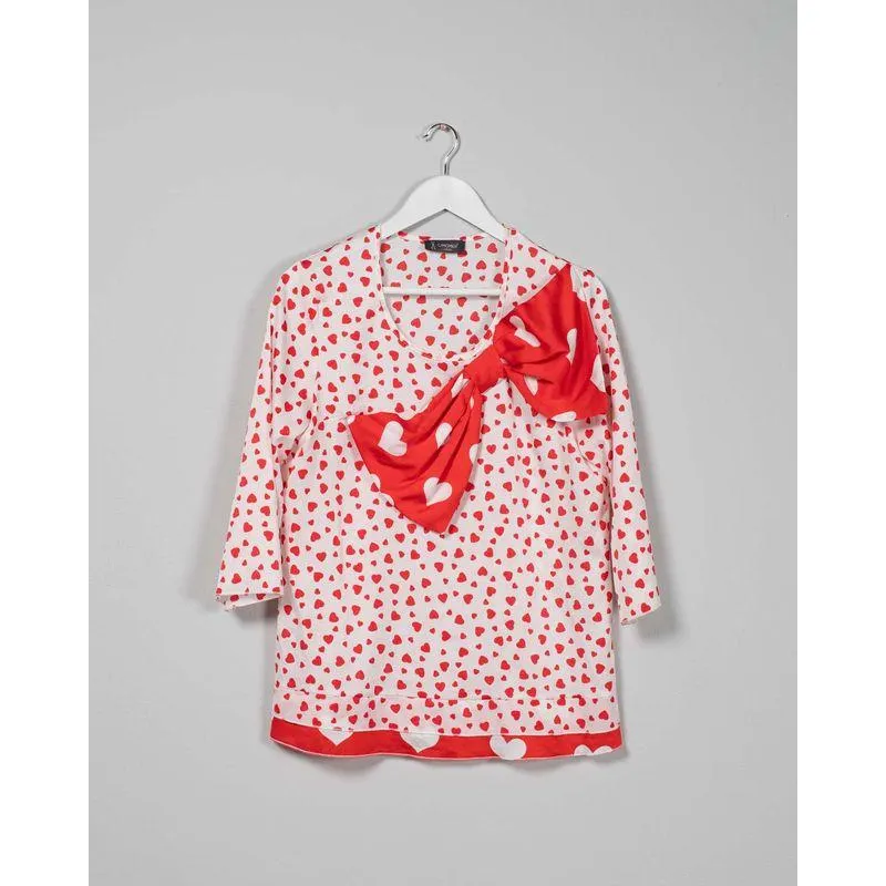 Bluza subtire cu maneci trei sferturi pentru femei 23MAY29026