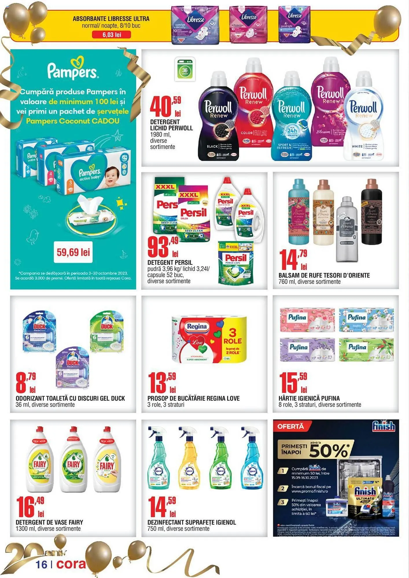 Catalog Cora catalog de la 3 octombrie până la 16 octombrie 2023 - Revista Pagina 16