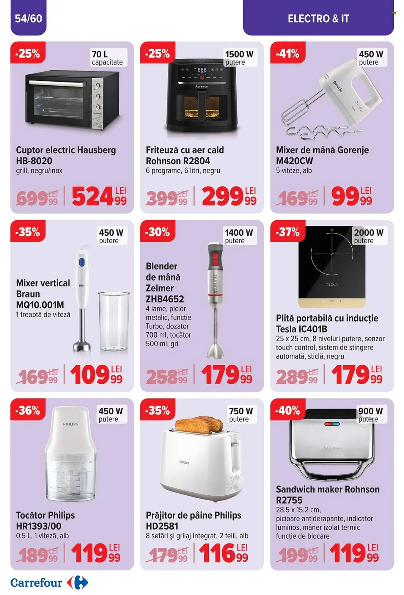 Catalog Catalog Carrefour de la 23 aprilie până la 6 mai 2025 - Revista Pagina 56