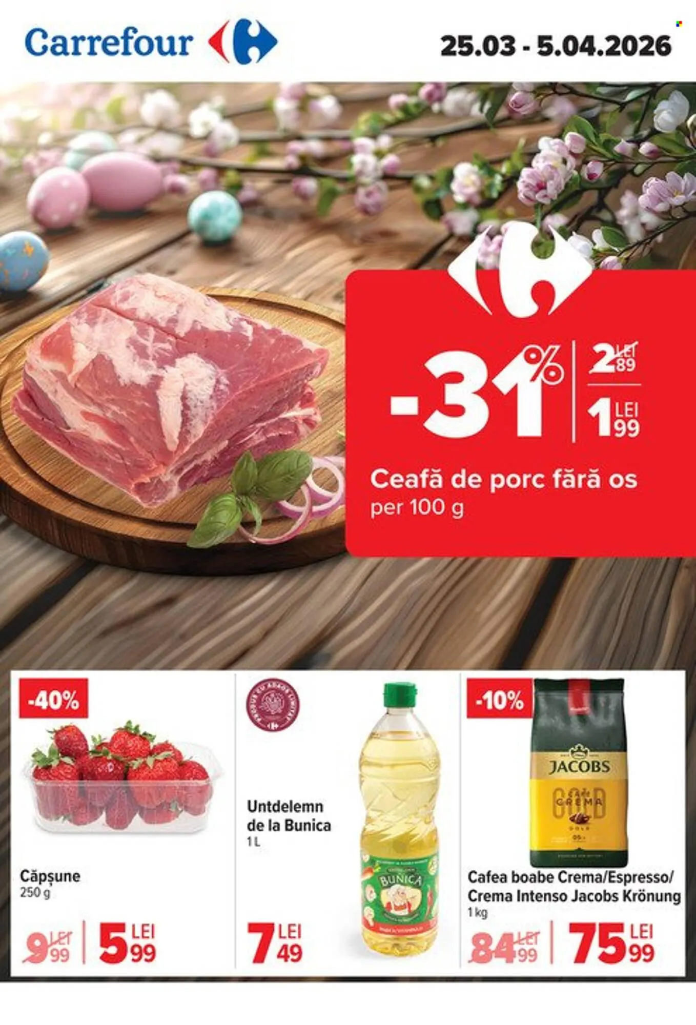 Catalog Catalog Carrefour de la 25 martie până la 5 aprilie 2026 - Revista Pagina 1