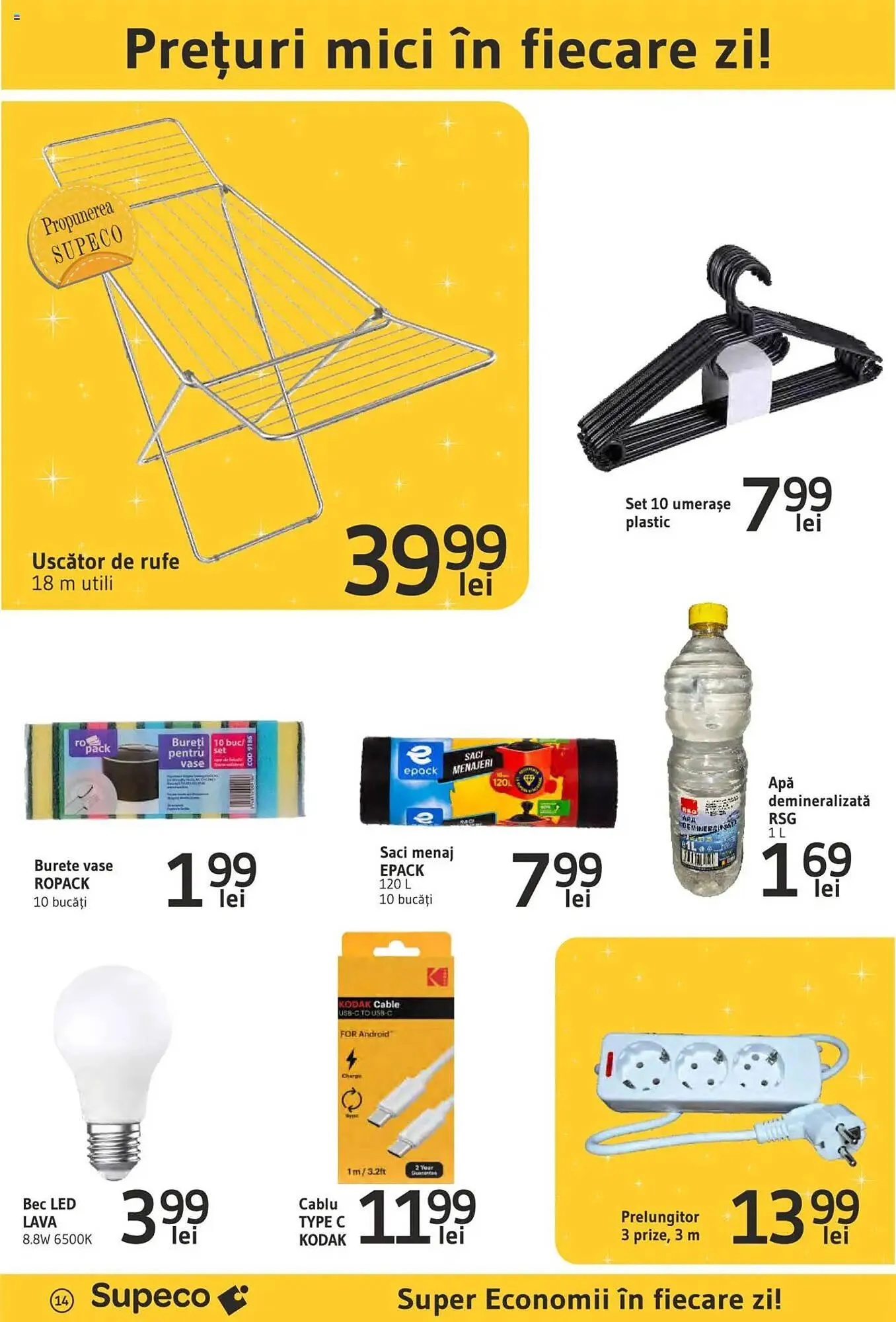 Catalog Catalog Supeco de la 6 februarie până la 19 februarie 2025 - Revista Pagina 14