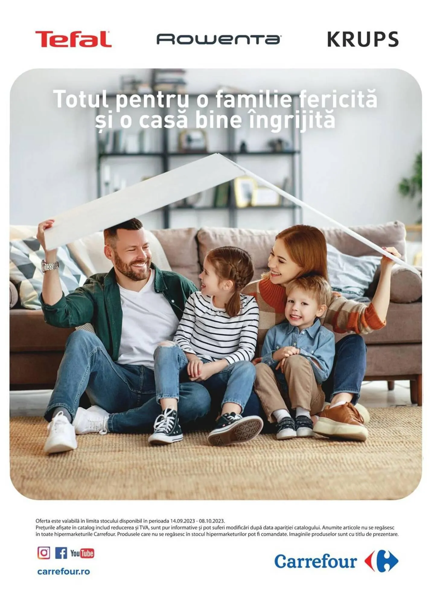 Catalog Carrefour catalog de la 14 septembrie până la 8 octombrie 2023 - Revista Pagina 1