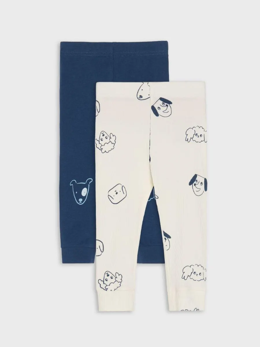 Set de 2 perechi de colanți