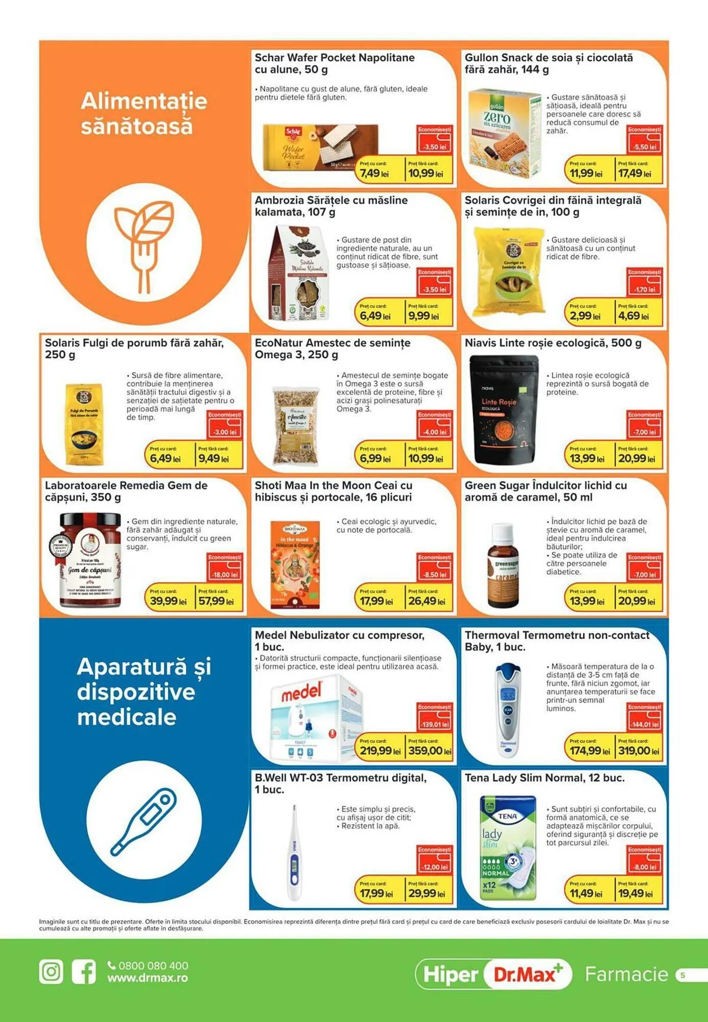 Catalog Catalog Dr.Max de la 1 martie până la 31 martie 2025 - Revista Pagina 5