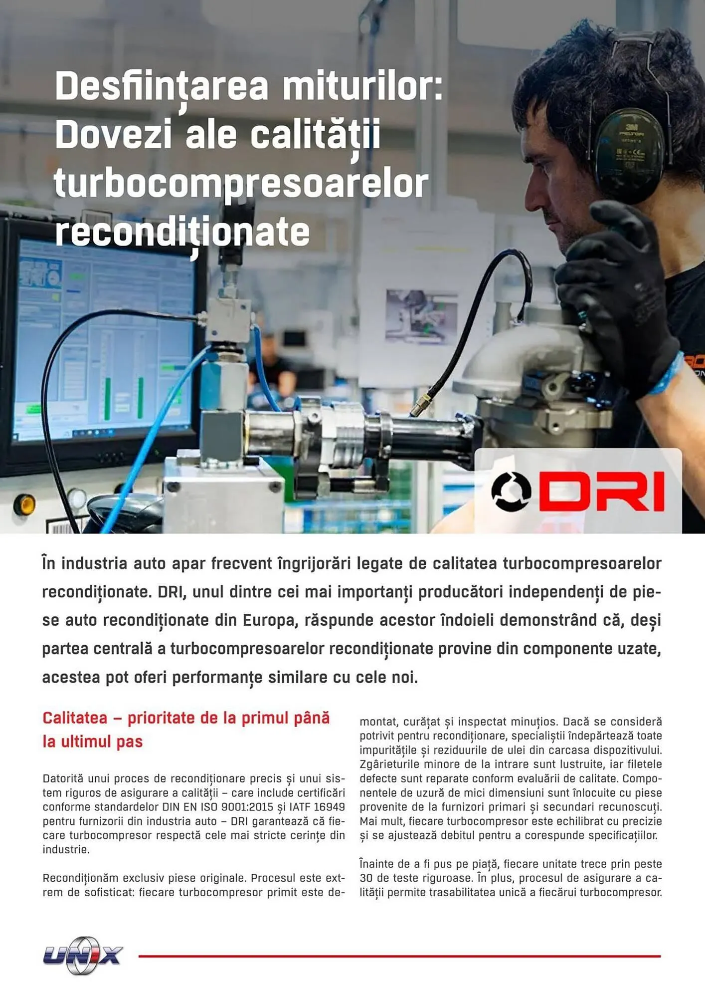 Catalog Catalog UNIX Auto de la 1 mai până la 31 mai 2025 - Revista Pagina 38