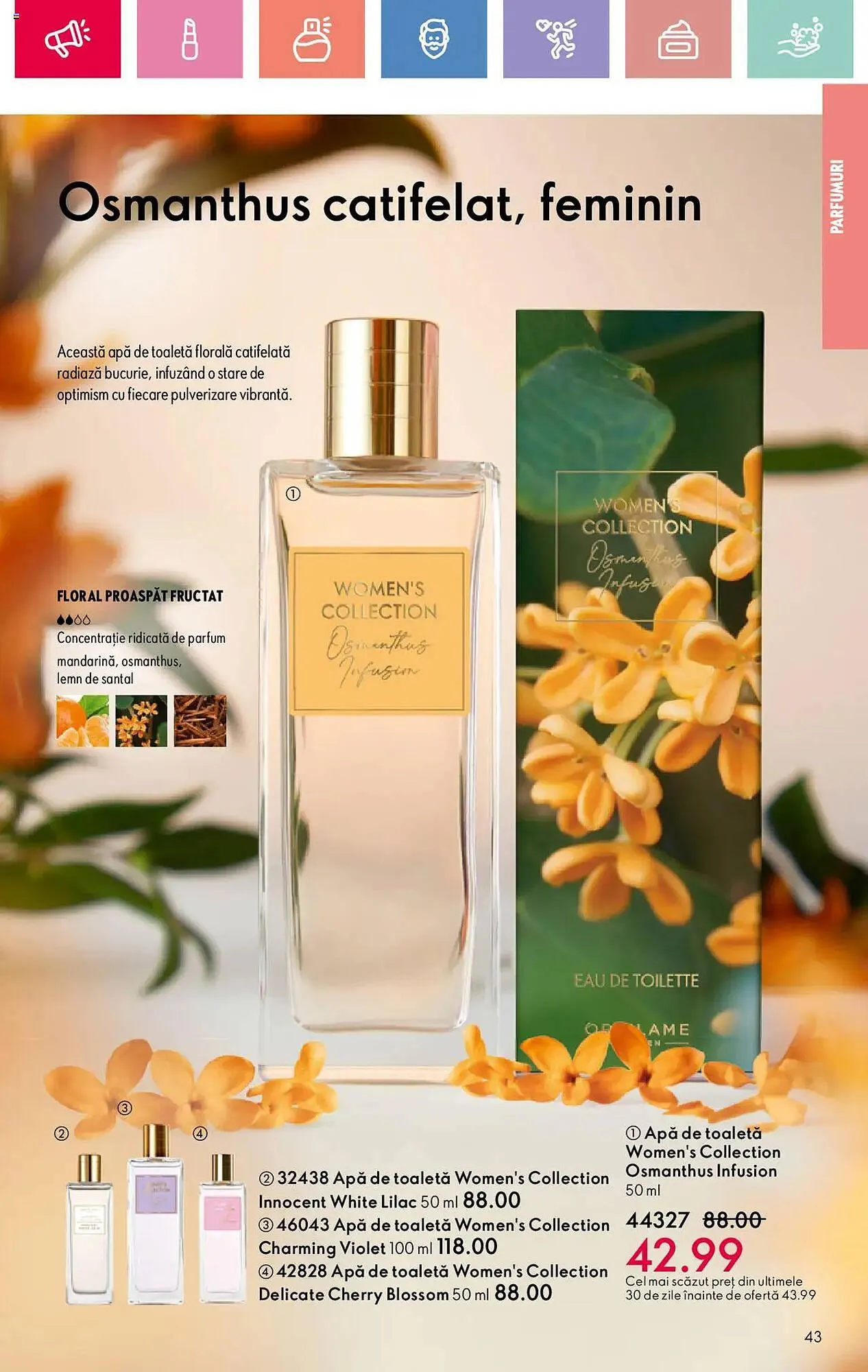 Catalog Catalog Oriflame de la 2 martie până la 22 martie 2025 - Revista Pagina 43