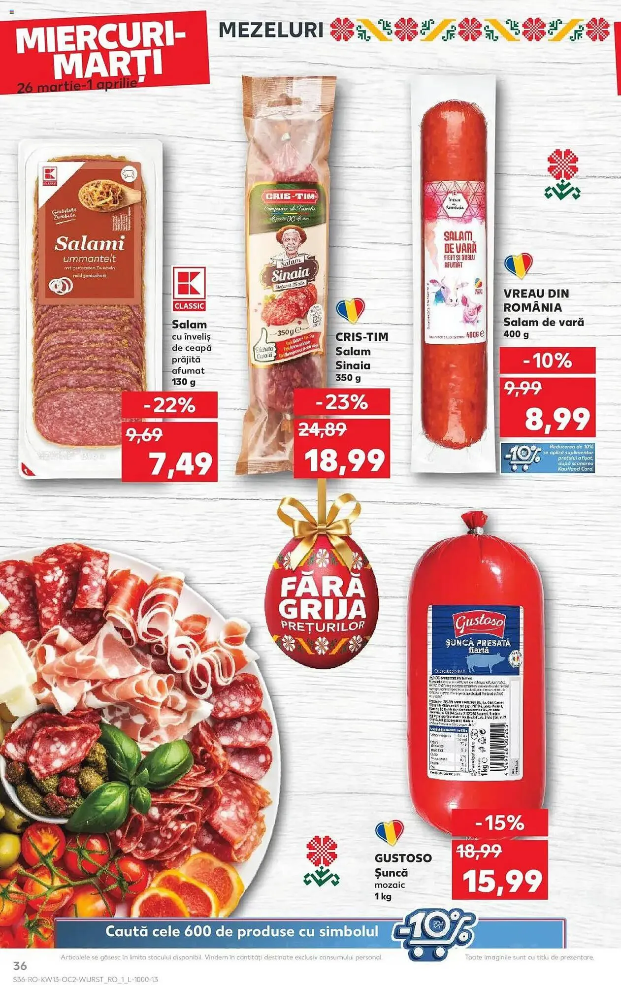 Catalog Catalog Kaufland de la 26 martie până la 1 aprilie 2025 - Revista Pagina 36