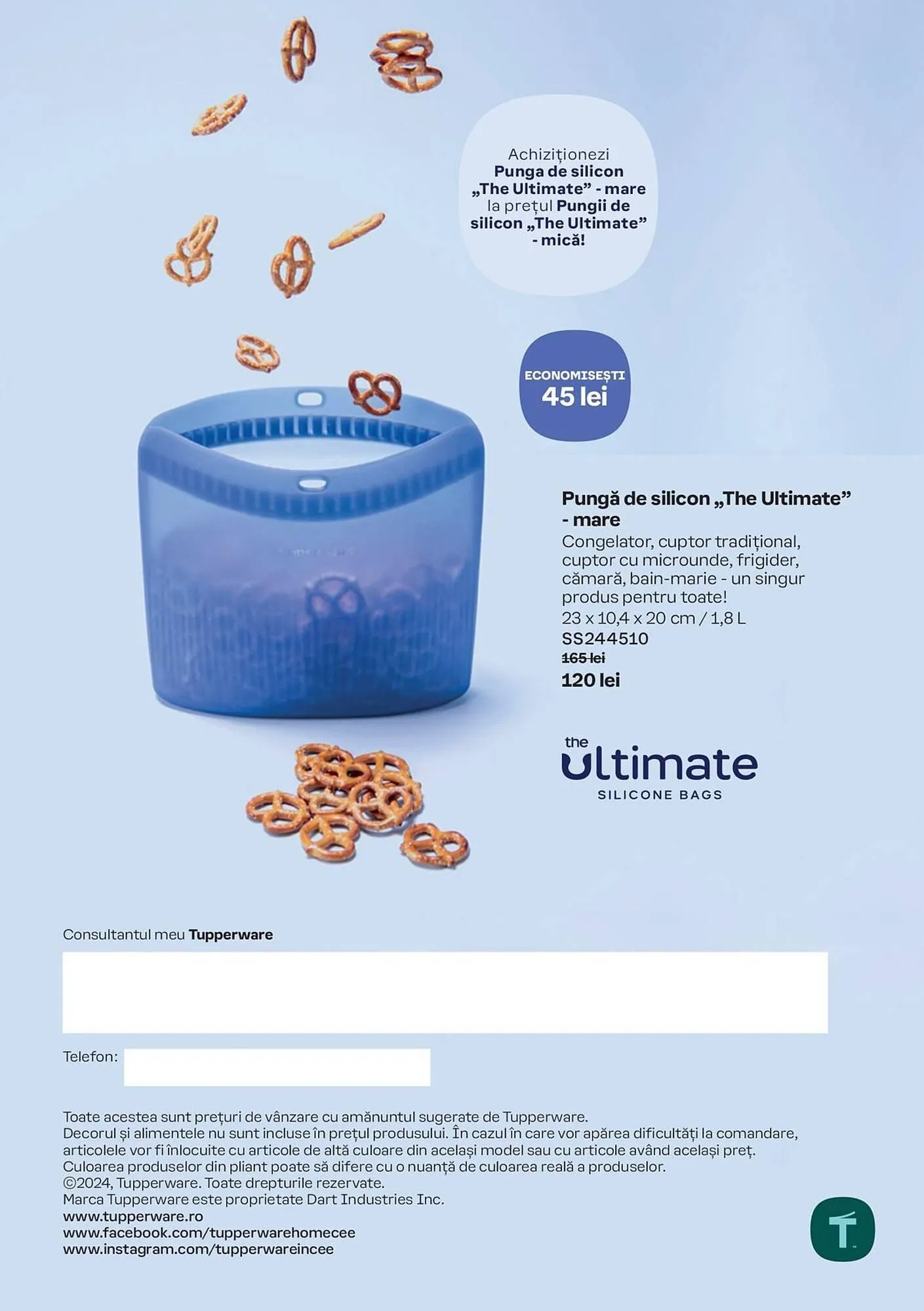 Catalog Catalog Tupperware de la 5 noiembrie până la 1 decembrie 2024 - Revista Pagina 10