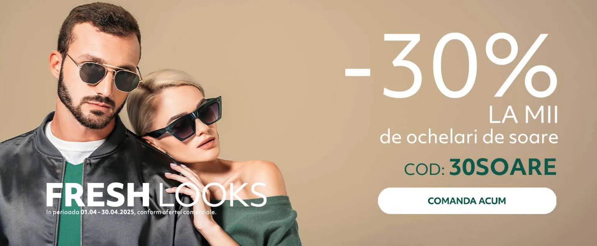 Catalog Catalog Lensa de la 1 aprilie până la 30 aprilie 2025 - Revista Pagina 1