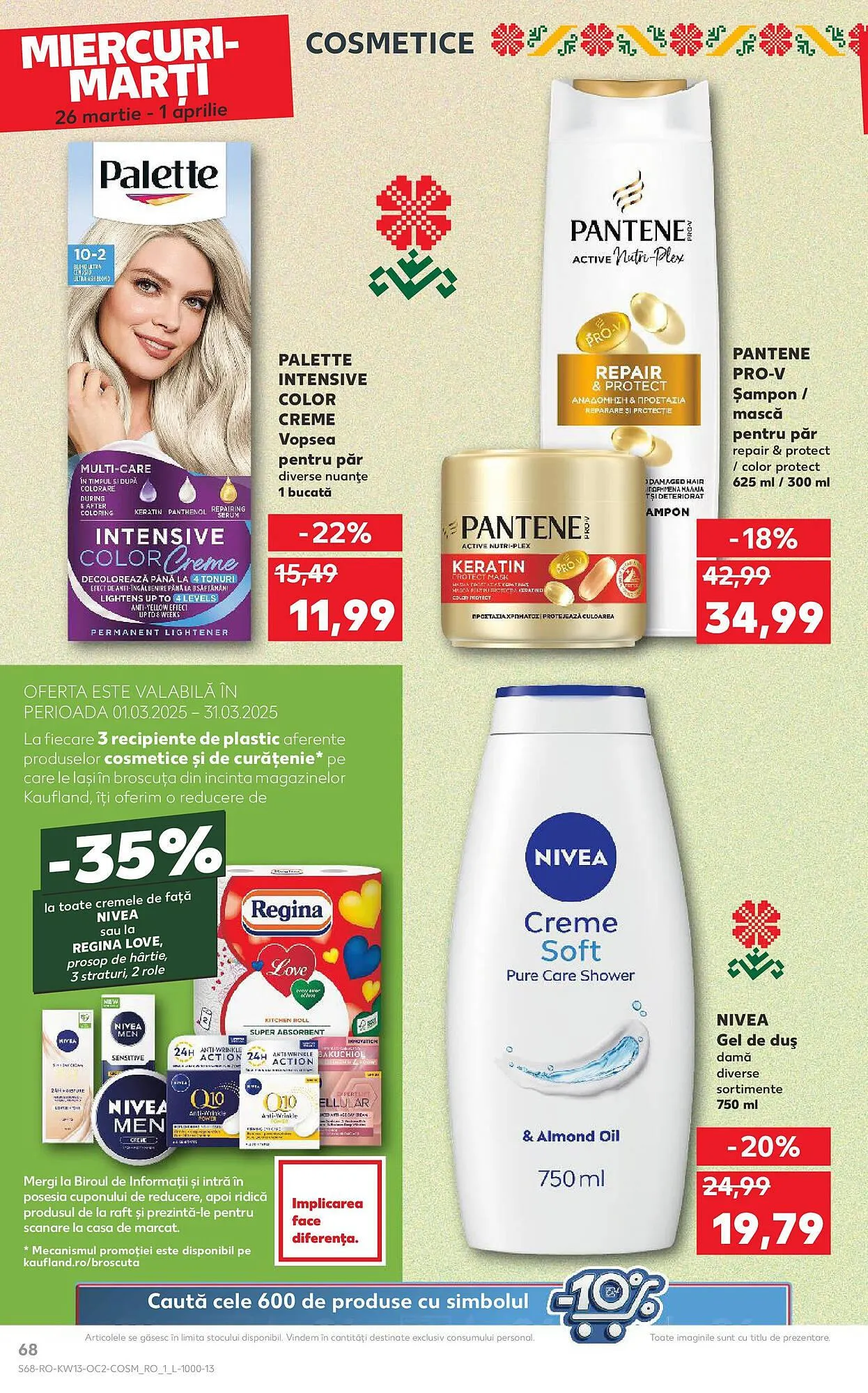 Catalog Catalog Kaufland de la 25 martie până la 30 martie 2025 - Revista Pagina 68