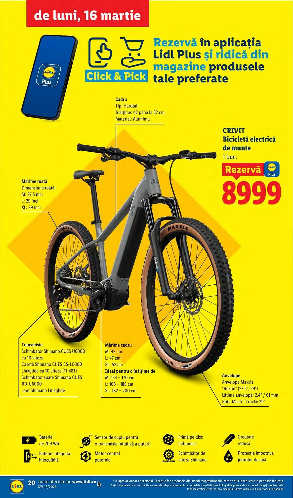 Catalog Catalog Lidl de la 16 martie până la 22 martie 2026 - Revista Pagina 20