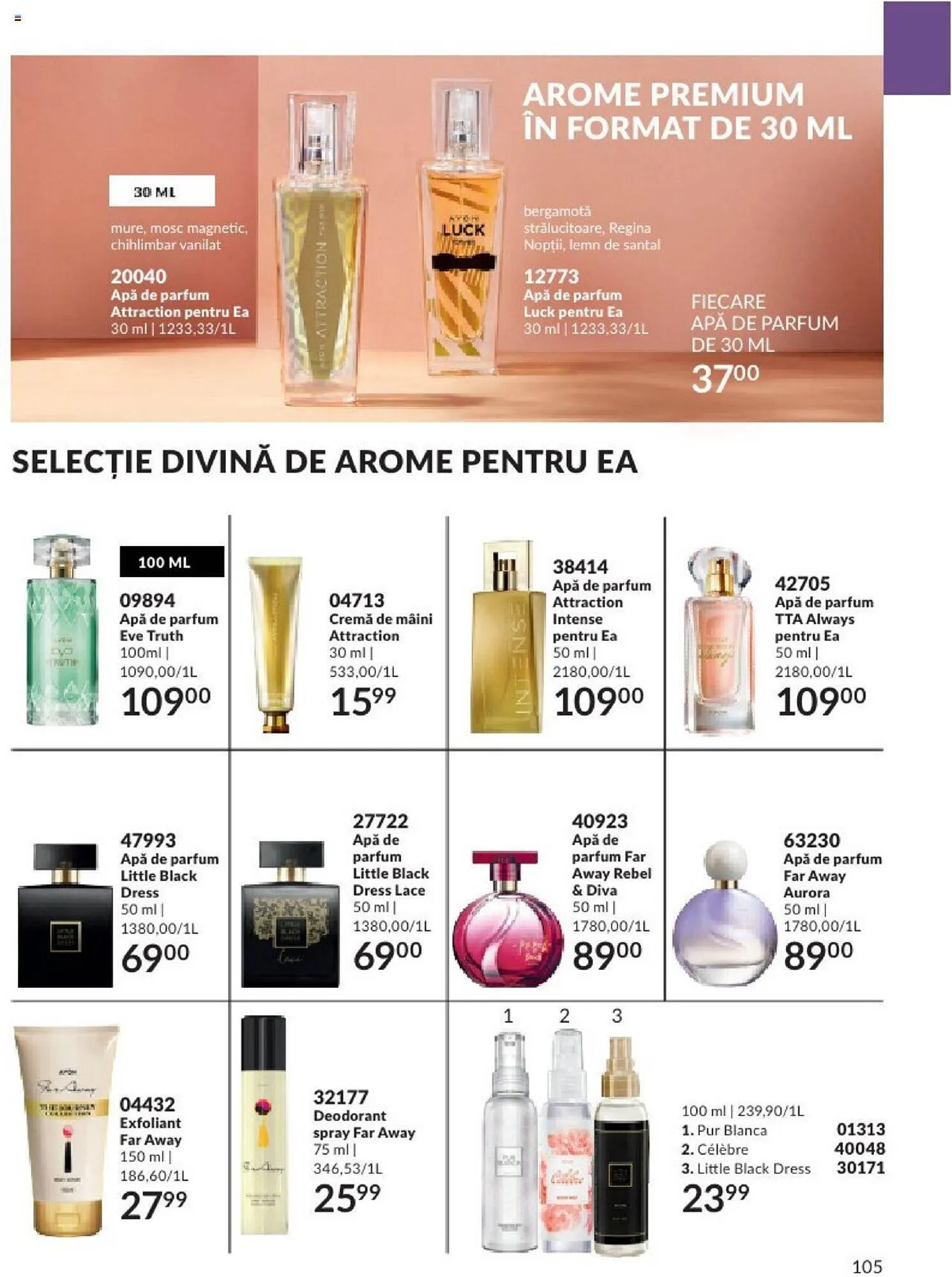 Catalog Avon catalog de la 1 octombrie până la 31 octombrie 2023 - Revista Pagina 107