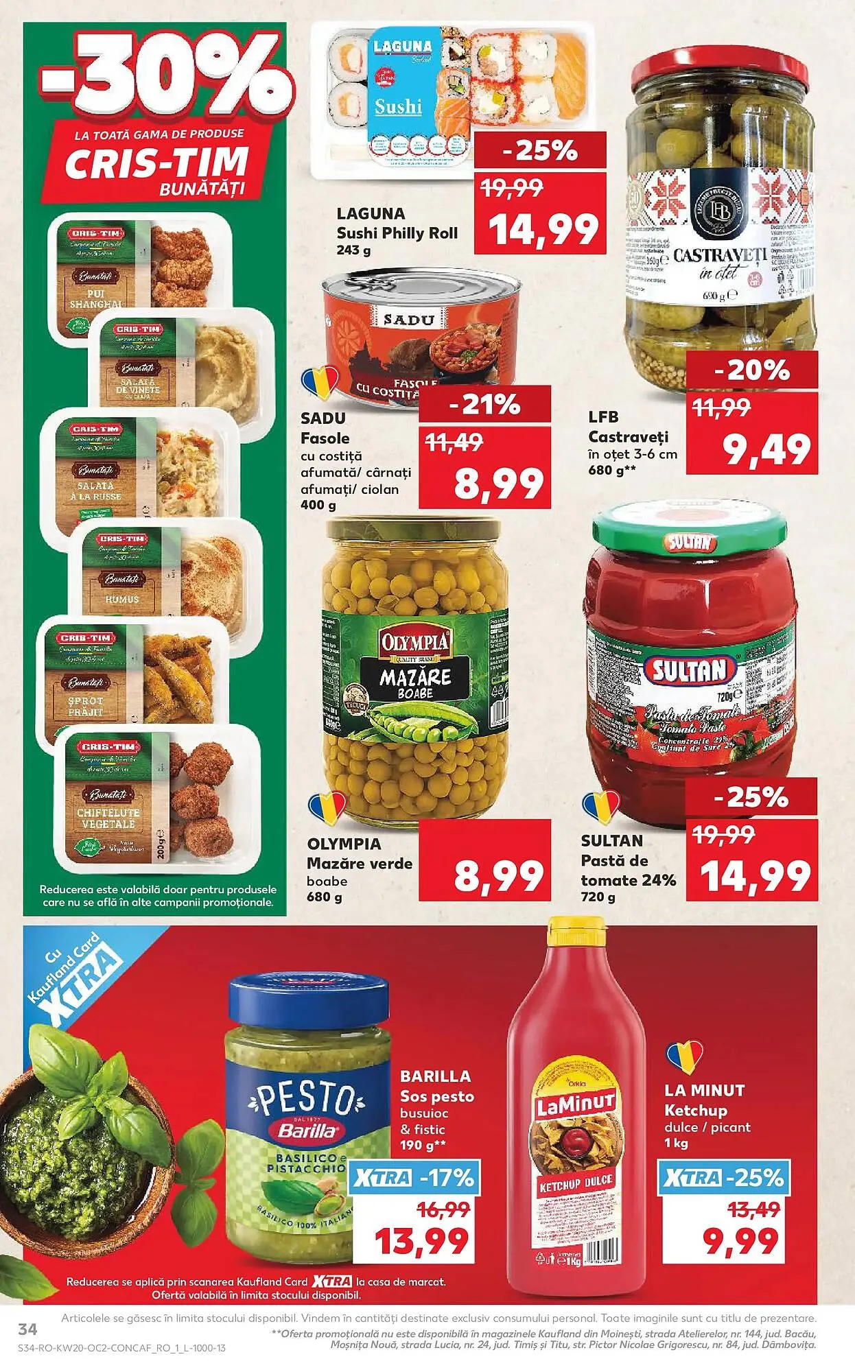Catalog Catalog Kaufland de la 13 mai până la 19 mai 2026 - Revista Pagina 34
