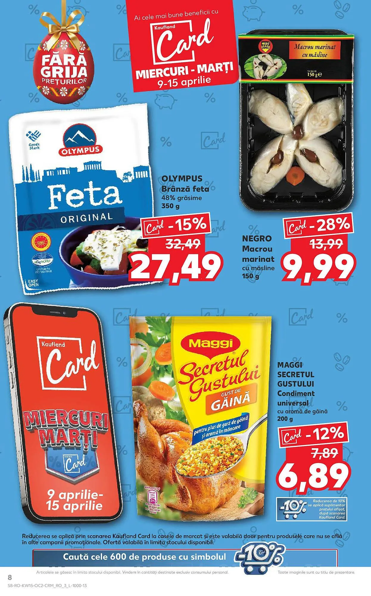 Catalog Catalog Kaufland de la 9 aprilie până la 15 aprilie 2025 - Revista Pagina 8
