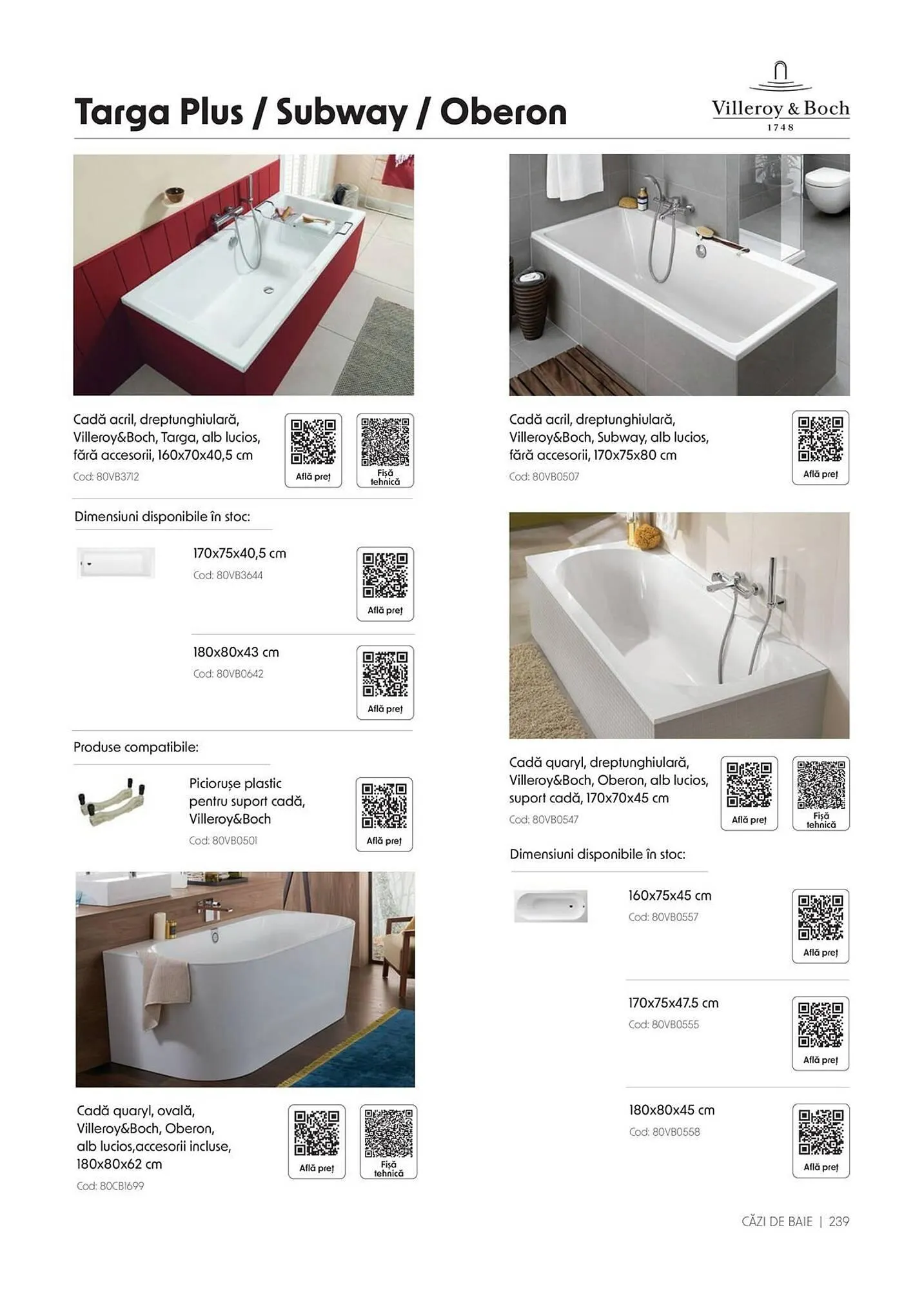 Catalog Catalog Romstal de la 1 aprilie până la 31 decembrie 2026 - Revista Pagina 239