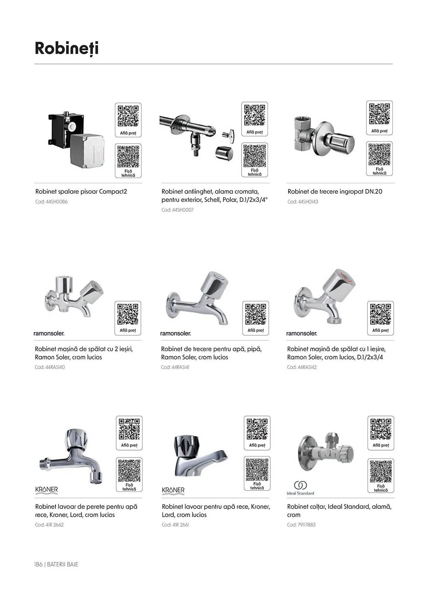 Catalog Catalog Romstal de la 1 aprilie până la 31 decembrie 2026 - Revista Pagina 186
