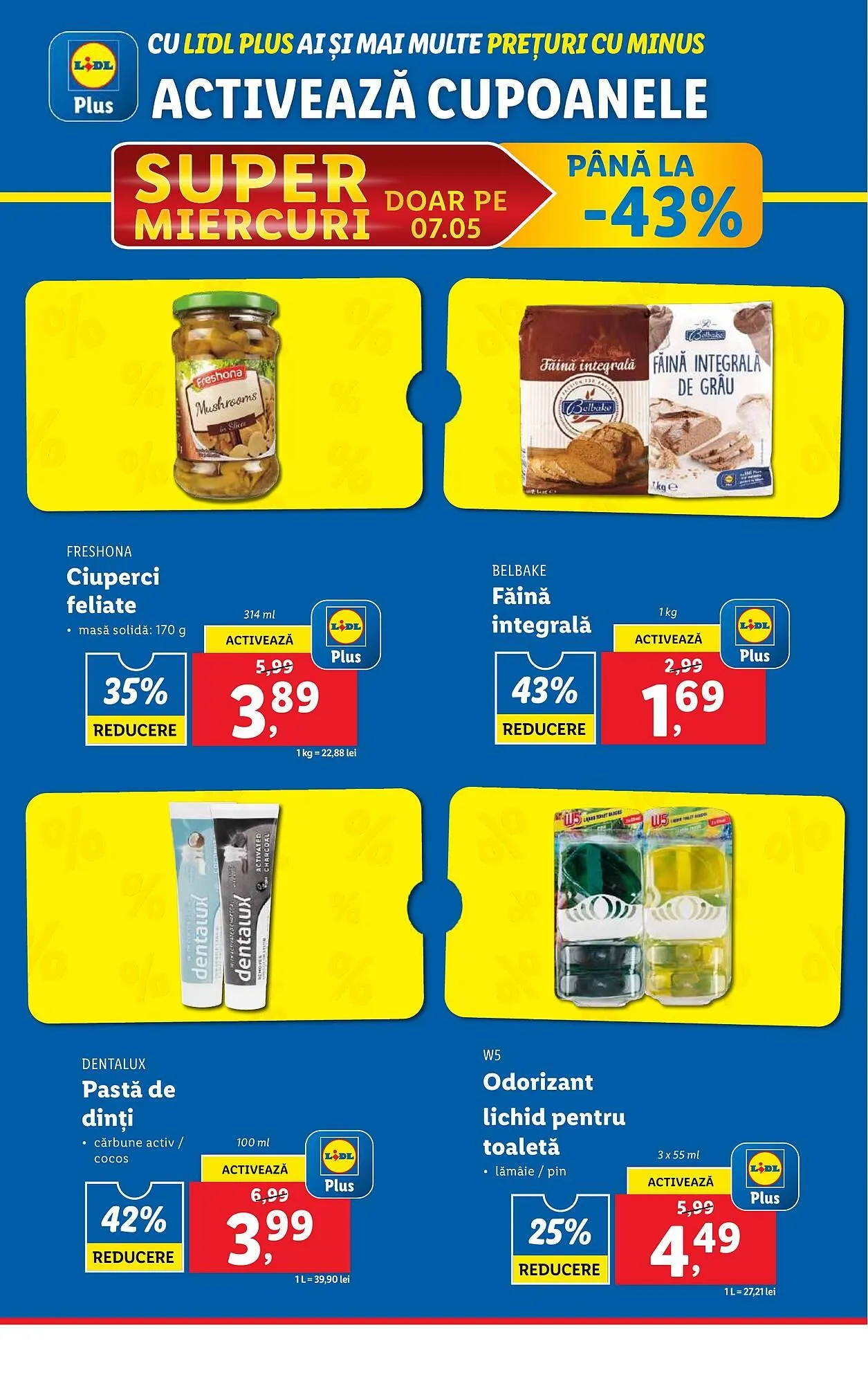 Catalog Catalog Lidl de la 5 mai până la 11 mai 2025 - Revista Pagina 66