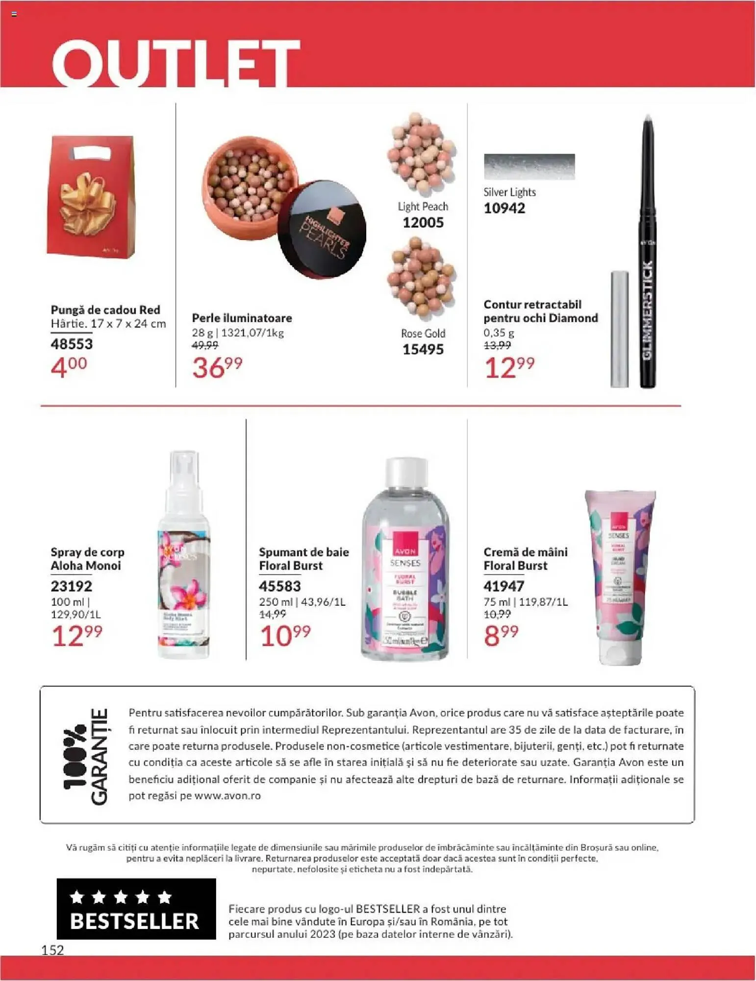 Catalog Catalog Avon de la 1 mai până la 31 mai 2025 - Revista Pagina 152