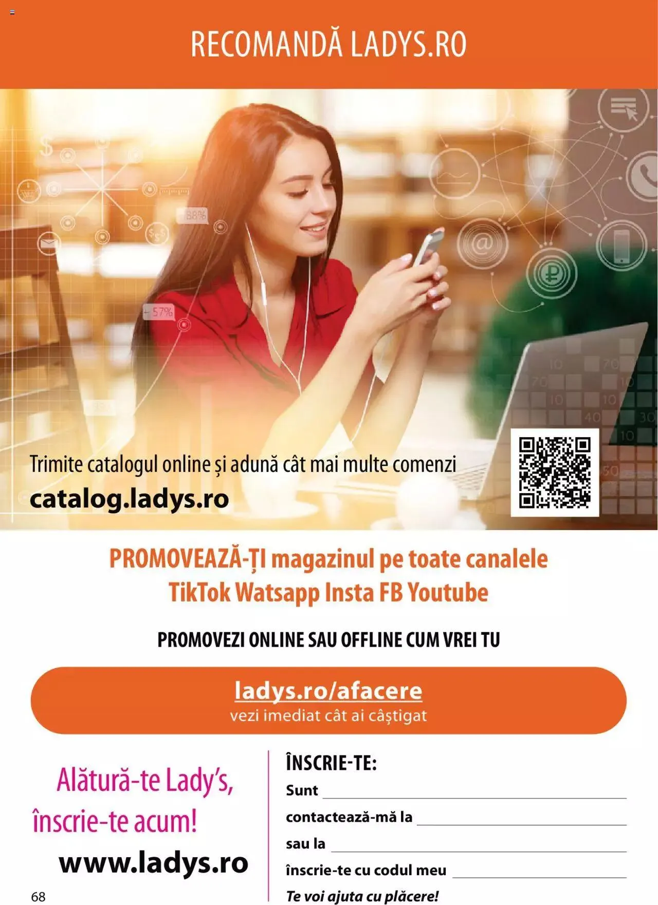 Catalog Lady’s - Catalog nou de la 5 ianuarie până la 31 decembrie 2023 - Revista Pagina 68