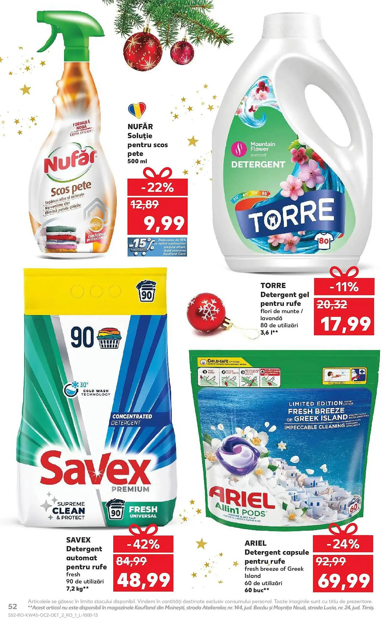 Catalog Catalog Kaufland de la 5 noiembrie până la 11 noiembrie 2025 - Revista Pagina 52